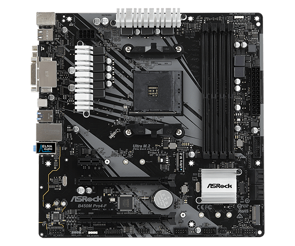 Asrock b450m pro4 сколько фаз питания